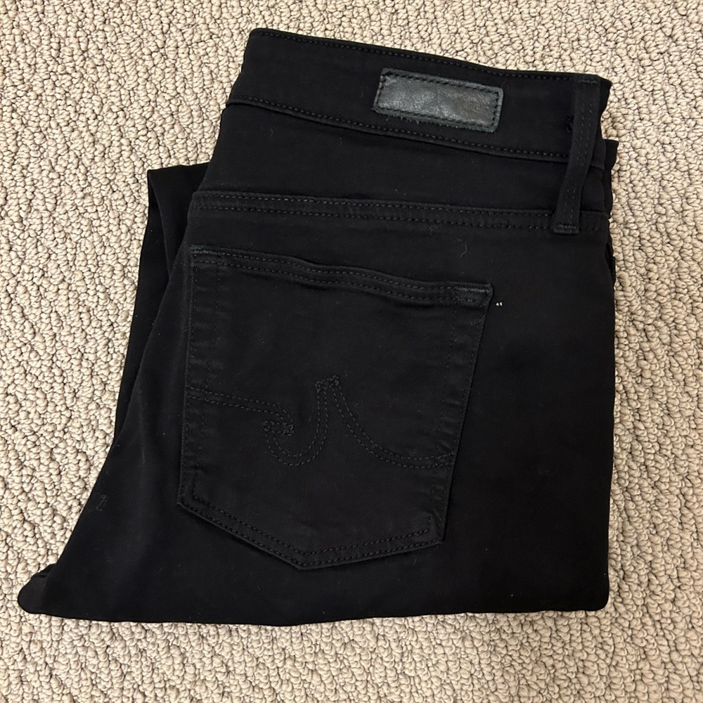 AG Farrah High Rise black jeans